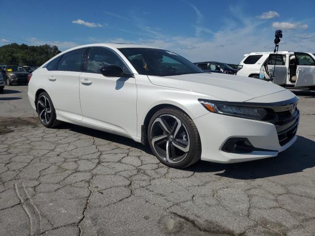1HGCV2F38NA017966 - 2022 HONDA ACCORD SPORT أبيض صورة 4