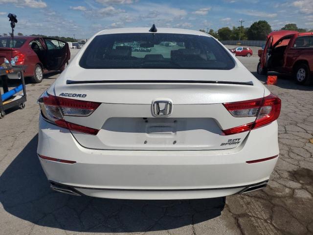 1HGCV2F38NA017966 - 2022 HONDA ACCORD SPORT أبيض صورة 6