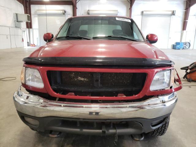 1FTRX18L32KA97502 - 2002 FORD F150 RED photo 5