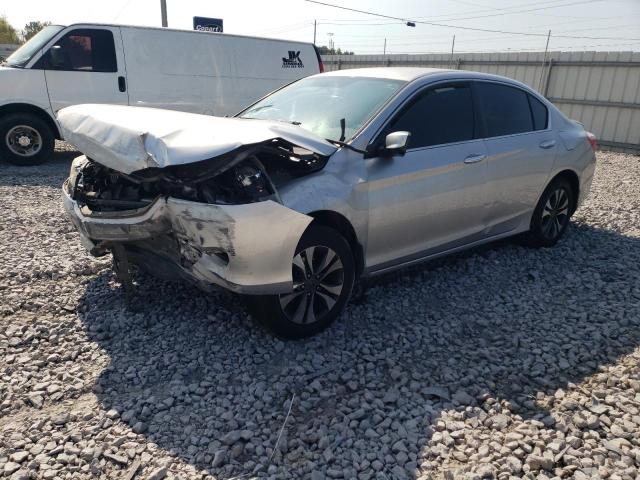 1HGCR2F39DA007496 - 2013 HONDA ACCORD LX SILVER photo 1