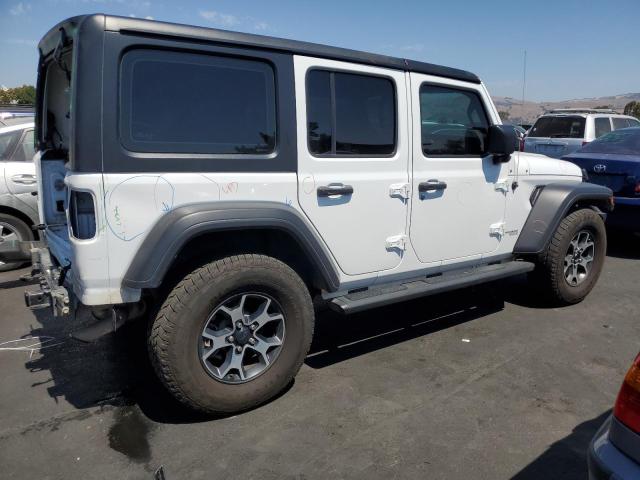 1C4HJXDN2MW679707 - 2021 JEEP WRANGLER UNLIMITED SPORT 白色 照片 3