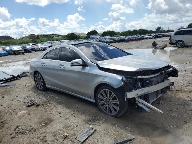 WDDSJ4GBXJN642577 - 2018 MERCEDES-BENZ CLA 250 4MATIC SILVER photo 4