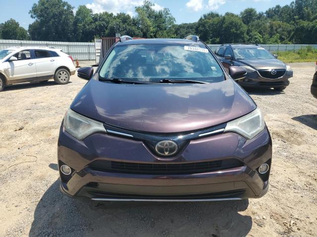 2T3WFREV1HW384797 - 2017 TOYOTA RAV4 XLE MAROON photo 5