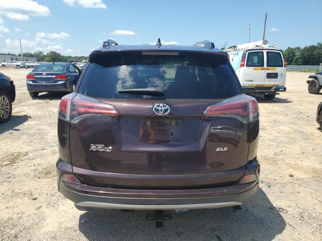 2T3WFREV1HW384797 - 2017 TOYOTA RAV4 XLE MAROON photo 6
