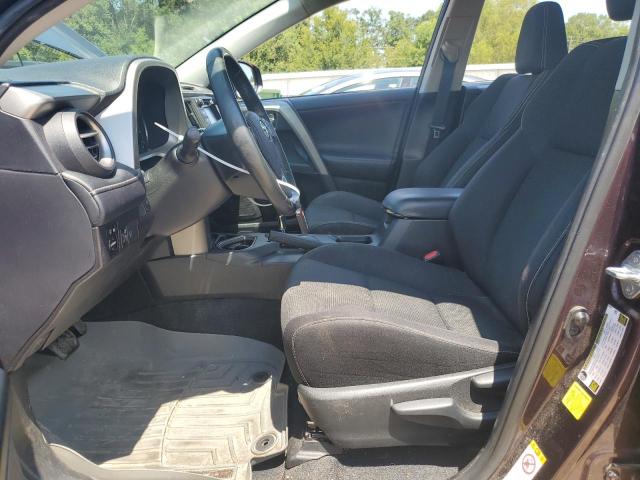 2T3WFREV1HW384797 - 2017 TOYOTA RAV4 XLE MAROON photo 7