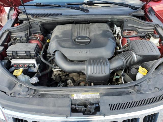 1J4RR4GG4BC579108 - 2011 JEEP GRAND CHEROKEE LAREDO 红色 照片 12