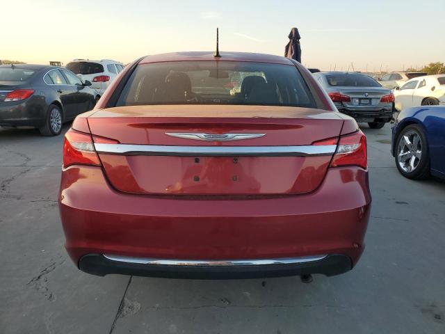 1C3CCBBB6DN545227 - 2013 CHRYSLER 200 TOURING RED photo 6