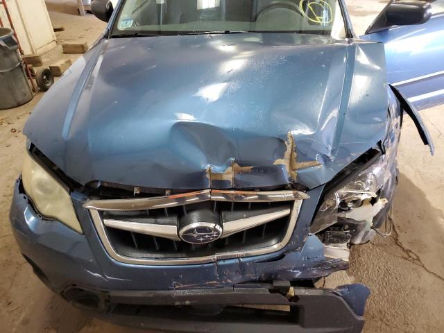 4S4BP61C887363161 - 2008 SUBARU OUTBACK 2.5I BLUE photo 11