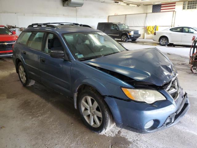 4S4BP61C887363161 - 2008 SUBARU OUTBACK 2.5I BLUE photo 4