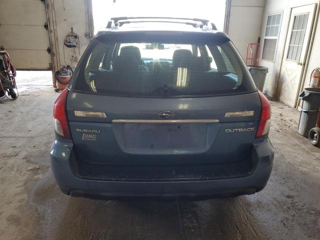 4S4BP61C887363161 - 2008 SUBARU OUTBACK 2.5I BLUE photo 6