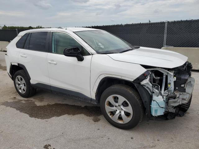 2T3H1RFV4MC130065 - 2021 TOYOTA RAV4 LE WHITE photo 4