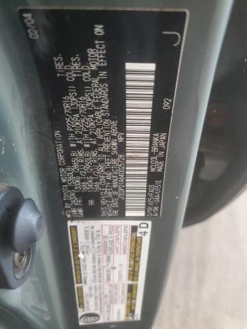 JTEDP21A640025728 - 2004 TOYOTA HIGHLANDER BASE GREEN photo 13