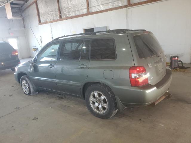 JTEDP21A640025728 - 2004 TOYOTA HIGHLANDER BASE GREEN photo 2