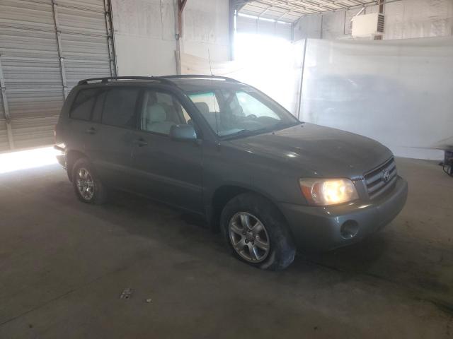 JTEDP21A640025728 - 2004 TOYOTA HIGHLANDER BASE GREEN photo 4