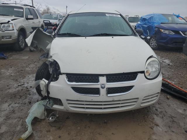 1B3ES26C95D219473 - 2005 DODGE NEON BASE WHITE photo 5