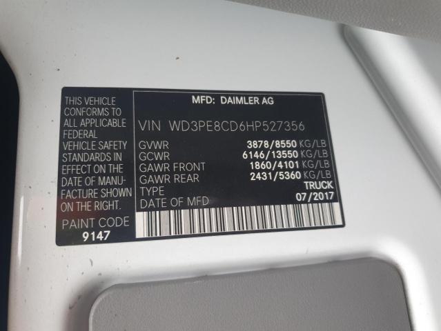 WD3PE8CD6HP527356 - 2017 MERCEDES-BENZ SPRINTER 2500 白色 照片 13