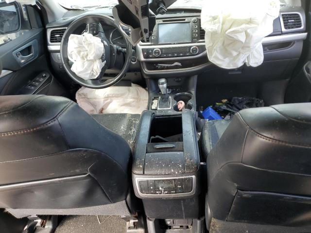 5TDJKRFH2ES069325 - 2014 TOYOTA HIGHLANDER XLE Bordo foto 8