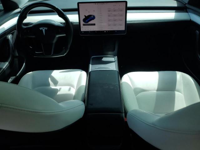 5YJ3E1EB5MF981335 - 2021 TESLA MODEL 3 Niebieski zdjęcie 8