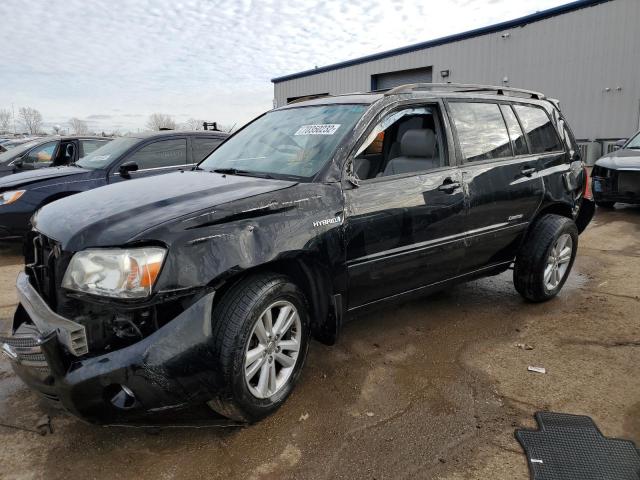 JTEDW21AX70023231 - 2007 TOYOTA HIGHLANDER HYBRID BLACK photo 1