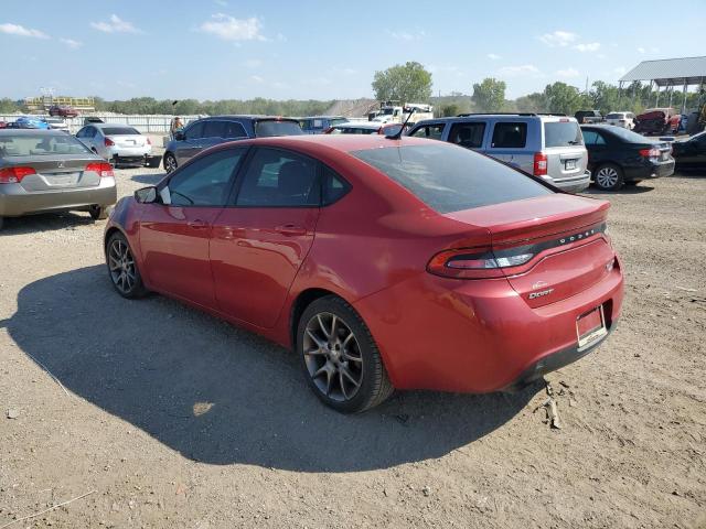 1C3CDFBB6ED668425 - 2014 DODGE DART SXT RED photo 2