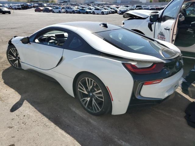 WBY2Z2C54FV391407 - 2015 BMW I8 WHITE photo 2