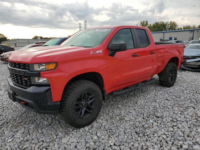 1GCRYCEF0KZ320089 - 2019 CHEVROLET SILVERADO K1500 TRAIL BOSS CUSTOM RED photo 1