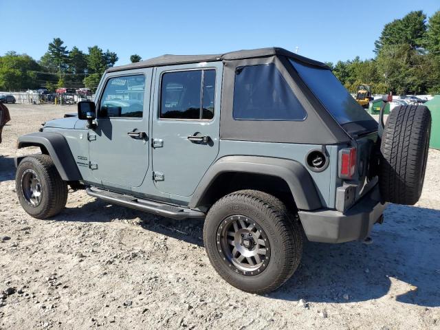 1C4BJWDG3FL519664 - 2015 JEEP WRANGLER U SPORT 灰色 照片 2