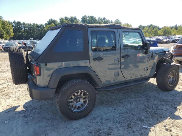 1C4BJWDG3FL519664 - 2015 JEEP WRANGLER U SPORT 灰色 照片 3