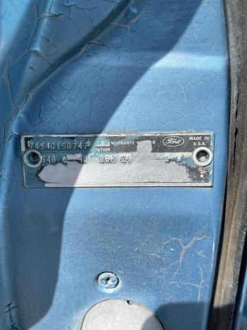 7A34C156747 - 1967 FORD FAIRLANE BLUE photo 10