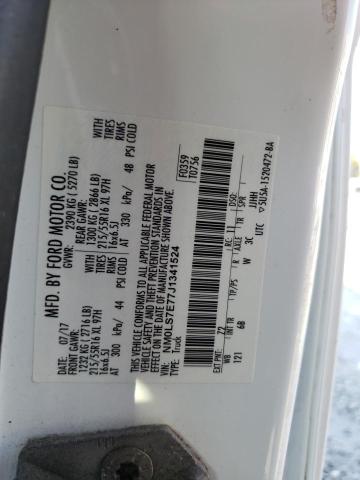 NM0LS7E77J1341524 - 2018 FORD TRANSIT CO XL WHITE photo 14