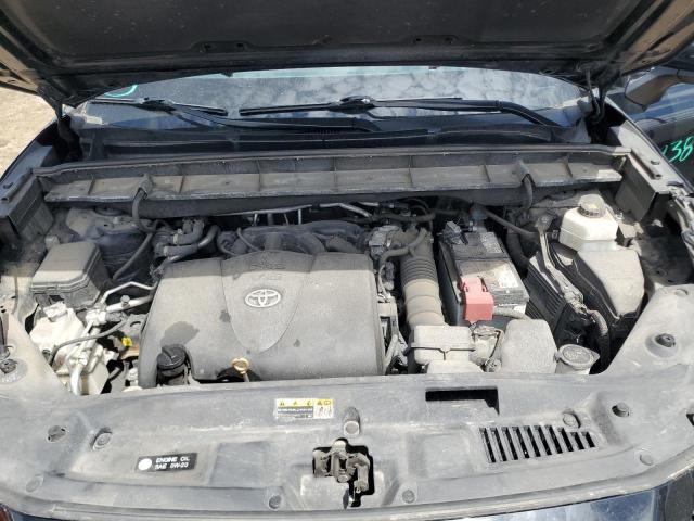 5TDGZRBH1NS570024 - 2022 TOYT HIGHLANDER XLE BLACK photo 12