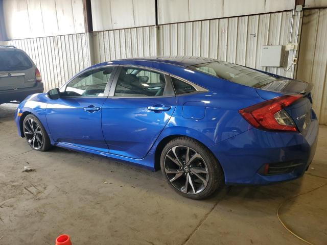 2HGFC2F85MH525813 - 2021 HONDA CIVIC SPORT BLUE photo 2