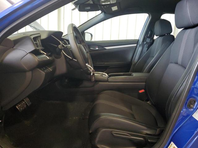 2HGFC2F85MH525813 - 2021 HONDA CIVIC SPORT BLUE photo 7