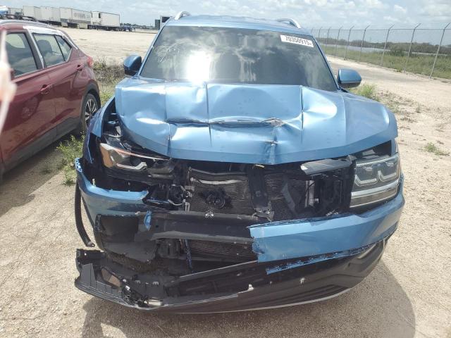 1V2WR2CA7KC507560 - 2019 VOLKSWAGEN ATLAS SE Կապույտ լուսանկար 5