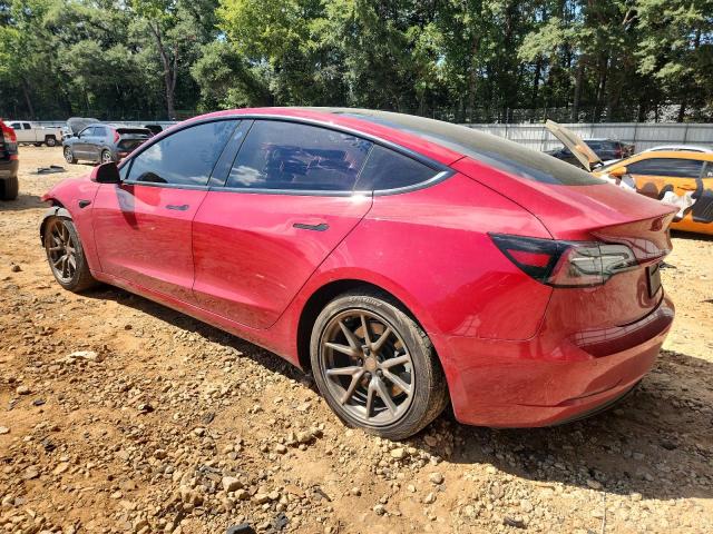 5YJ3E1EB8MF965582 - 2021 TESLA MODEL 3 RED photo 2