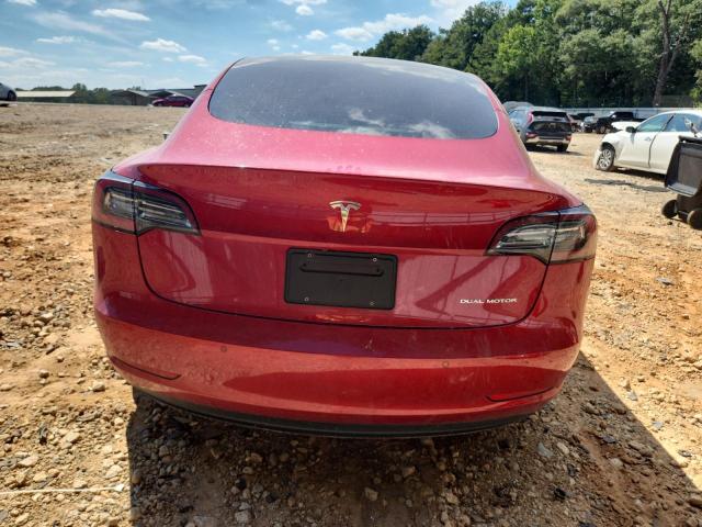 5YJ3E1EB8MF965582 - 2021 TESLA MODEL 3 RED photo 6