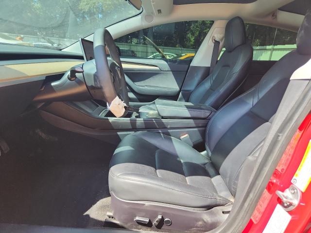 5YJ3E1EB8MF965582 - 2021 TESLA MODEL 3 RED photo 7