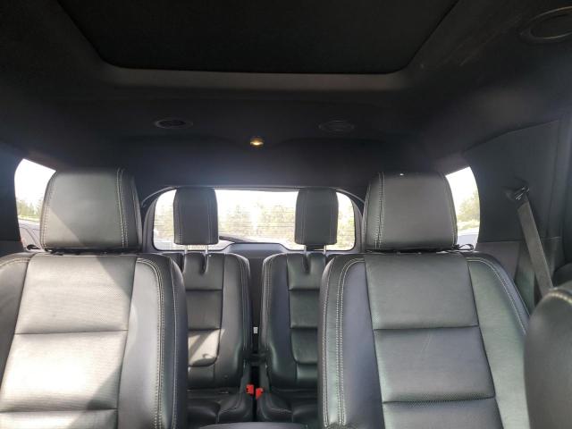 1FM5K8GT7FGB58054 - 2015 FORD EXPLORER SPORT შავი ფოტო 10