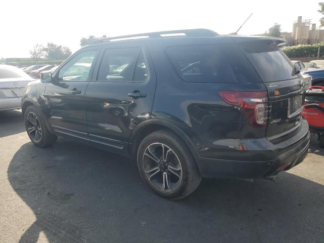 1FM5K8GT7FGB58054 - 2015 FORD EXPLORER SPORT შავი ფოტო 2