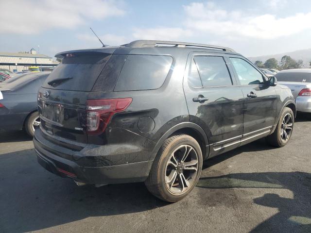 1FM5K8GT7FGB58054 - 2015 FORD EXPLORER SPORT შავი ფოტო 3