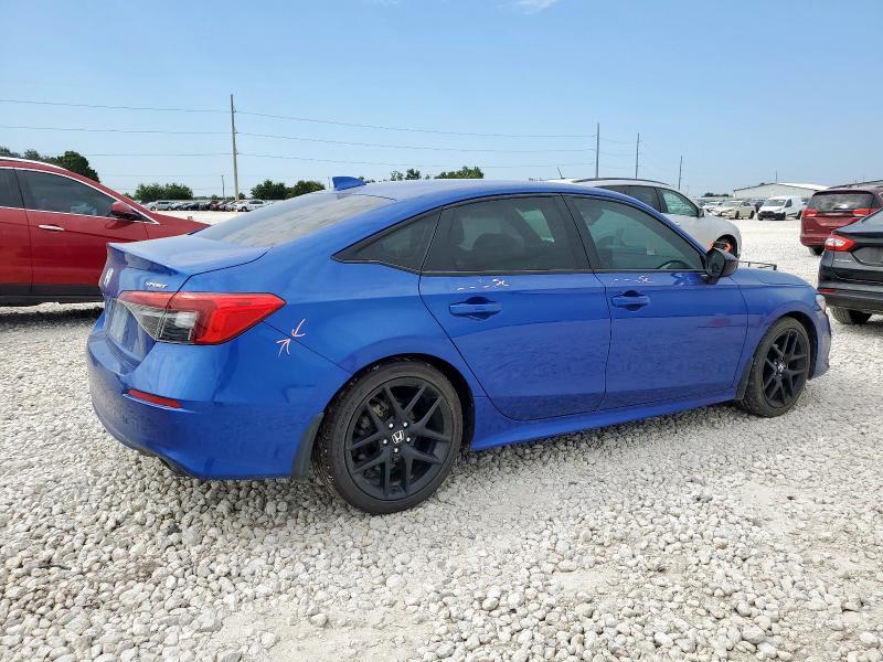 2HGFE2F55PH508384 - 2023 HONDA CIVIC SPORT Niebieski zdjęcie 3