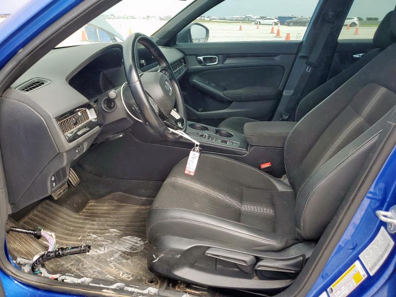 2HGFE2F55PH508384 - 2023 HONDA CIVIC SPORT Niebieski zdjęcie 7