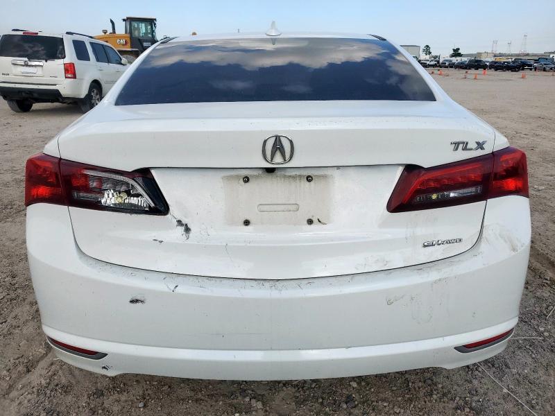 19UUB3F55GA002641 - 2016 ACURA TLX TECH WHITE photo 6
