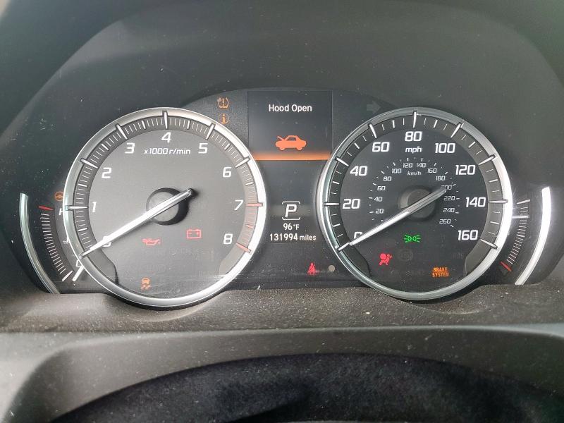 19UUB3F55GA002641 - 2016 ACURA TLX TECH WHITE photo 9