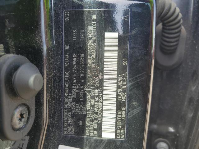 5TDKDRAH0PS524715 - 2023 TOYOTA HIGHLANDER L أسود صورة 13