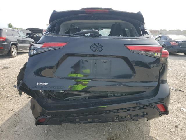 5TDKDRAH0PS524715 - 2023 TOYOTA HIGHLANDER L أسود صورة 6