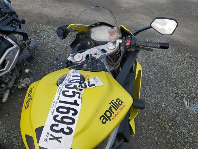 ZD4KSUG00PS001233 - 2023 APRILIA RS 660 YELLOW photo 5