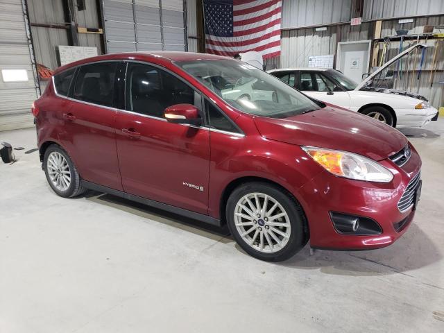 1FADP5BU5DL505519 - 2013 FORD C-MAX SEL RED photo 4