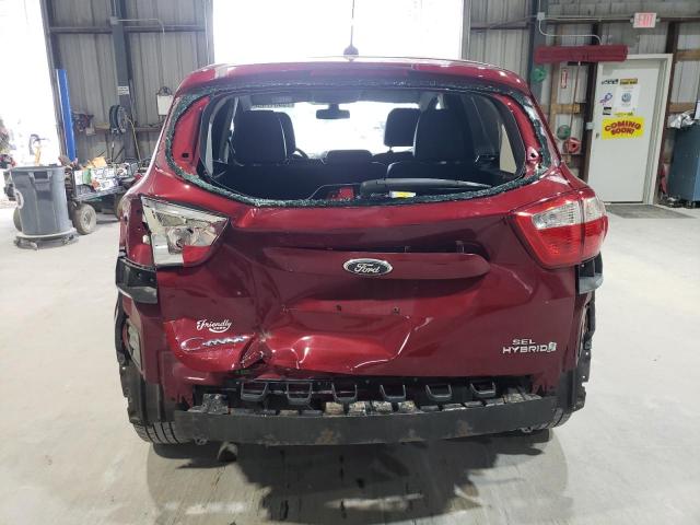 1FADP5BU5DL505519 - 2013 FORD C-MAX SEL RED photo 6