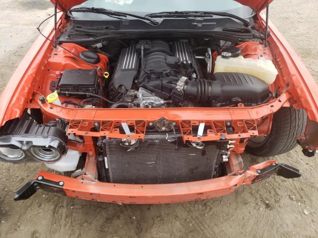 2C3CDZFJXMH670232 - 2021 DODGE CHALLENGER R/T SCAT PACK ORANGE photo 11